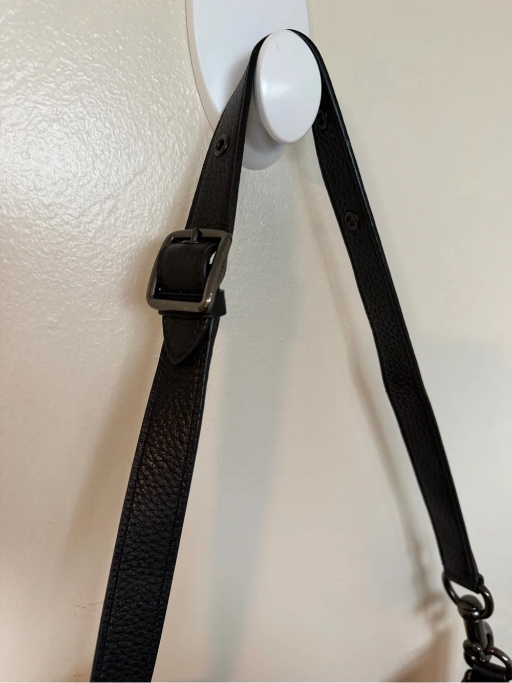 COACH PATCHWORK 1941 ARCHIVE DUFFLE No. 38782 BLACK & WHITE & GREY LEATHER RARE